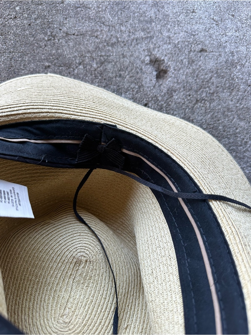 Alxiliary Wide Brim Straw Sun Hat - Picture 6 of 6